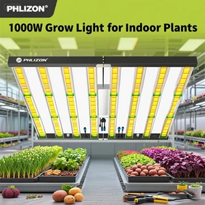 Luz de cultivo de espectro completo PHLIZON 1000W 640W 450W para invernadero de plantas de interior - Imagen 1 de 57