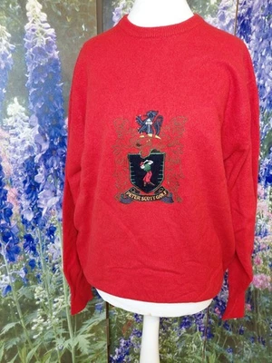 Peter Scott Golf Sweatshirt 100% Lammwolle 44 Brustumfang - Bild 1 von 4