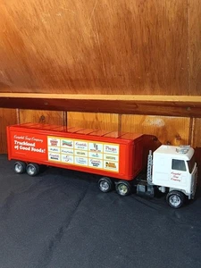 Ertyl 18 1/2" Campbell's Soup Company Tractor Trailer 1985 Very Good Cond T20 - Picture 1 of 12