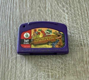 Leap Frog REPLACEMENT Leap and the Lost Dinosaur Cartridge ONLY 1st Grade - Picture 1 of 3