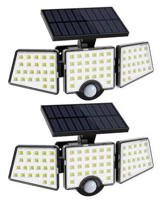LE Luces Solares para Exterior, Luces Solares Exterior con Sensor de Movimiento, WL4000... Foto 1 de 4