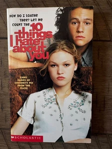 10 THINGS I HATE ABOUT YOU pb Book Like New Unread Levithan 1999 Heath Ledger - Picture 1 of 3