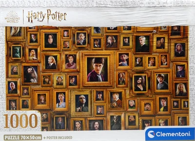 Clementoni 1000 шт. пазл - Гарри Поттер + плакат - новый и запечатанный - Изображение 1 из 4