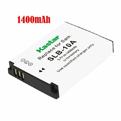 1x Kastar Battery for Samsung SLB-10A IT100 L100 L110 L200 L210 L310w M100 M110