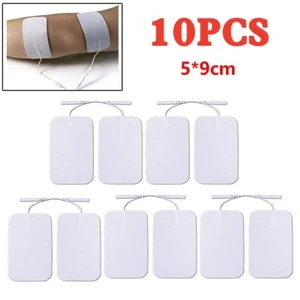 10x 5*9CM Electrode Pads Large Unit Replacement Pads Muscle Stimulator For Tens - Picture 1 of 14