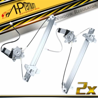 Regulador de ventana lateral trasera A-Premium con motor de 2 pines para Suzuki Sidekick 91-98 Foto 1 de 4