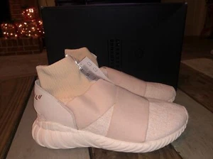 Adidas x Overkill x Fruition Women's Tubular Elastics S.E. US 9.5 42 Linen NEW - Picture 1 of 8