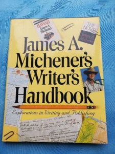 James A. Michener's Writer's Handbook 1992 First Edition Hardcover How To Write - Picture 1 of 3