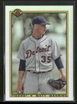 2020 Bowman #90B-MM Matt Manning 1990 Bowman - Image 1 of 2