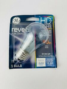 1 GE Reveal  HD+Light 40W Bulb A15 Appliance Bulb