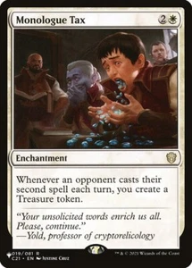 MTG MONOLOGUE TAX EXC - TASSA DEL MONOLOGO - TLI - MAGIC - Picture 1 of 1