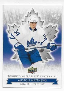2017 UPPER DECK MAPLE LEAFS CENTENNIAL BASE Hockey (#1-100) U-Pick From List - Picture 1 of 101