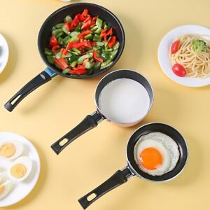 Reliable Nonstick Stainless Steel Frying Pan for Gas and Induction Hobs
