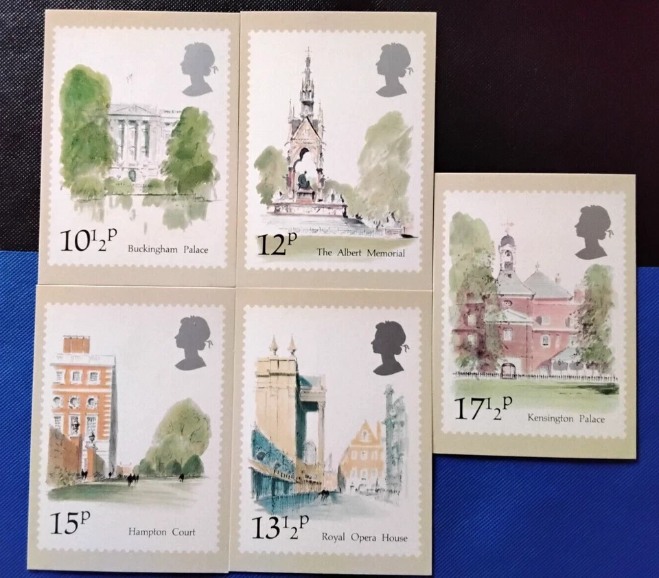 PHQ 43 London landmarks postcards set of 5 Post Office - Image 1 of 1