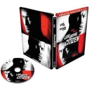 Blu-Ray / LAW ABIDING CITIZEN - Unrated Steelbook (Sealed) 📀  BRAND NEW