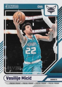 2024-25 Panini Donruss - Vasilije Micic #162 Prova di Stampa /199 - Hornets - Foto 1 di 3