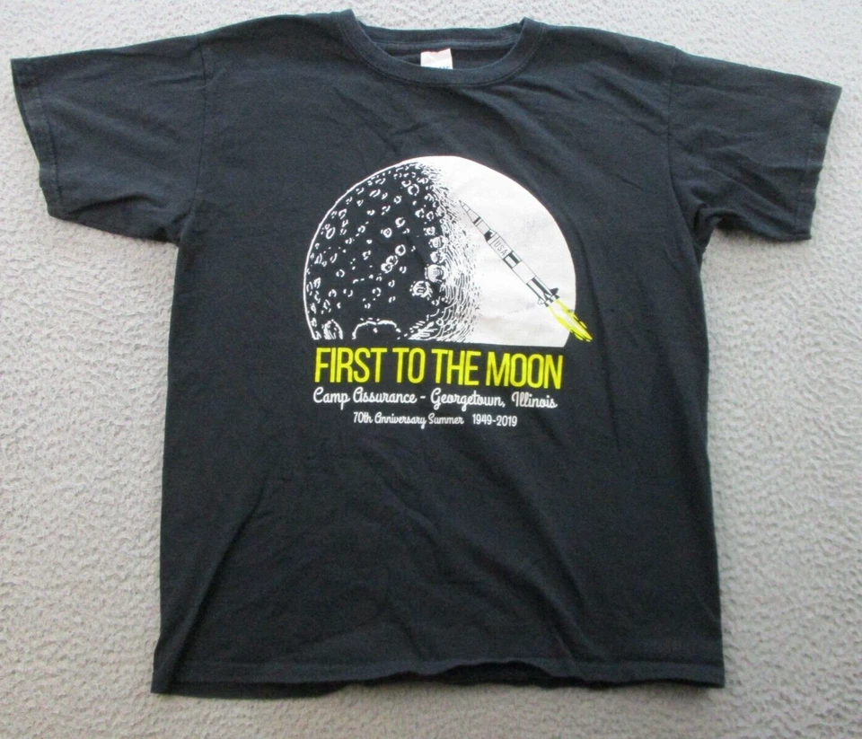 Camp Assurance Georgetown Illinois Shirt Youth Large Summer Bible Camp Church - Image 1 of 4