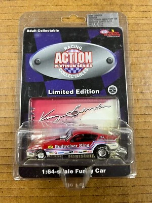 1980 Kenny Bernstein Budweiser Plymouth Arrow Funny Car 1:64 Action - Image 1 of 3