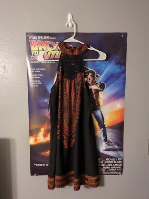 Vestido sem mangas American Rag CIE gola alta estampa africana tamanho P - Imagem 1 de 4