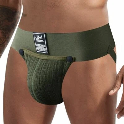 JOCKMAIL sexy uomo pouch jock strap mutande jockstrap mutande intimo - Immagine 1 di 4