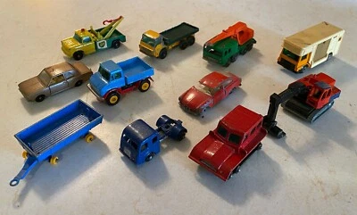 Matchbox Lesney Superfast LOT 4 13 15 25 30 32 35 40 49 67 69 Unimog Snow-Trac  - Image 1 of 4