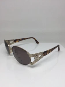 New Vintage Fendi Sunglasses Steampunk Mod. FS 139 Gold & Tortoise Made In Italy - Picture 1 of 12