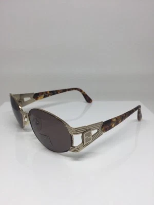 Nuevas gafas de sol Fendi vintage Steampunk Mod. FS 139 Oro y Tortuga Hecho en Italia Foto 1 de 4