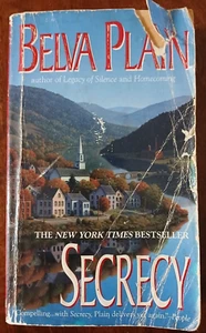 Belva Plain-Secrecy-paperback (COMBINED SHIPPING ON ALL BOOKS) - Picture 1 of 2