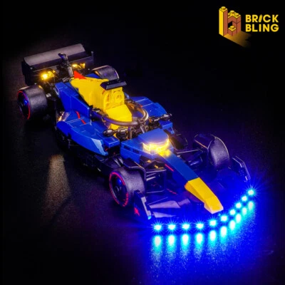 BrickBling LED Licht Kit für LEGO Oracle Red Bull Racing RB20 F1 Rennauto 77243