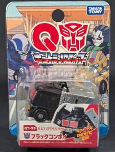 Transformers Q Black Optimus Prime SEALED Takara QT-33 G1 QTF Choro-Q Japanese - Picture 1 of 4