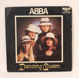 Vintage 1970's Abba Dancing Queen B Side That's Me 45 Record COVER only RCA - Picture 1 of 2
