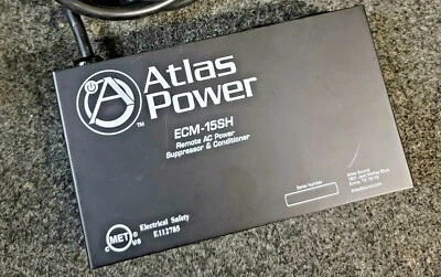 ATLAS SOUND ECM-15SH / ECM15SH Remote Suppresor & Power Conditioner - Image 1 of 2