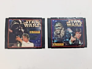 Pegatinas vintage de Star Wars 1996 Panini - 2 paquetes - Imagen 1 de 5