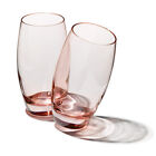 Wasser- und Saftglas ros, 500 ml, 3er Set