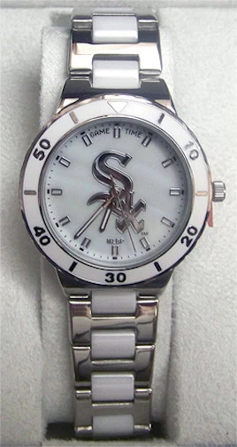 Chicago White Sox watch Game Time Pearl MOP Ladies Wristwatch - Image 1 of 1