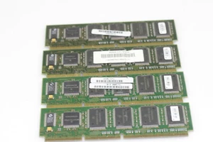 Lot of 4 MPC2106CDG66 512KB and 1MB BurstRAM Secondary Cache Modules for PowerPC - Picture 1 of 3