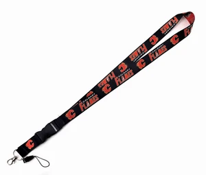 Calgary Flames 1" x 23" Lanyard w/Clip Attachment - 2 side prints - Picture 1 of 1