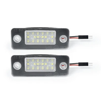 2x ILUMINACIÓN MATRÍCULA LED para AUDI A8 Tipo D3 4E año 2002-2010 7314 - Imagen 1 de 4