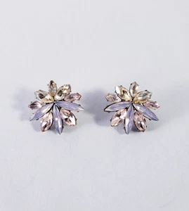 Baublebar Ohrstecker rosa lila & gelb Strass - Bild 1 von 8