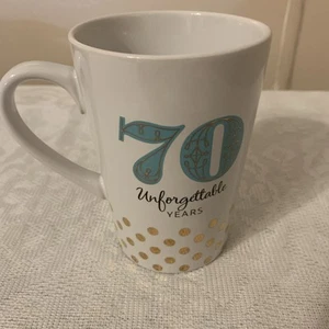 Hallmark 70 unvergessliche Jahre 16 Unzen Becher - Bild 1 von 4