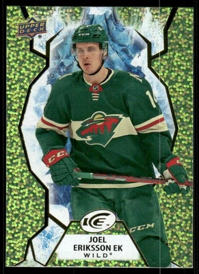2021-22 Upper Deck Ice #59 Joel Eriksson Ek Green - Image 1 of 2