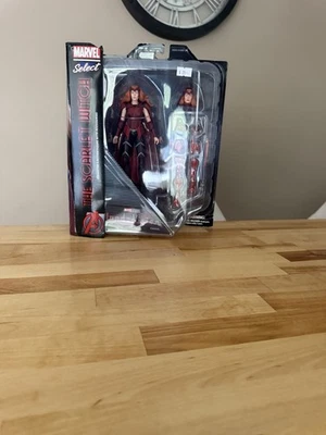 Figura de acción Diamond Select Marvel Wandavision Bruja Escarlata Elizabeth Olsen BN Foto 1 de 4