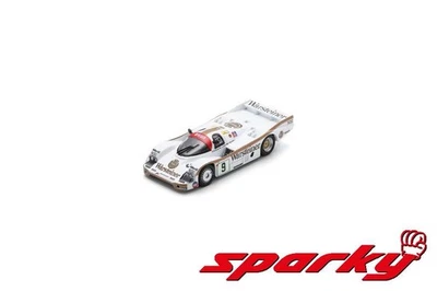 Spark Y321 1/64 Porsche 956 No.9 Le Mans 24H 1984 Model Car - Image 1 of 4