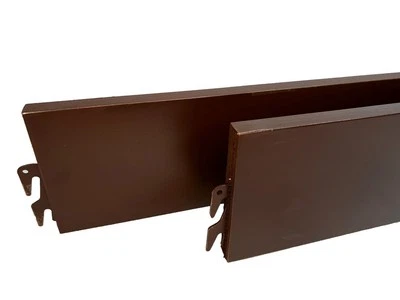 B&H PANEL Wood Bed Rails – Espresso Finish - Hook-on - Twin, Full, Queen, King, Cal King