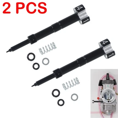 2PCS For FCR PWK Honda Motor Easy Adjust Fuel Mixture Screw Carb Air Carburetor — 第 1/4 张图片