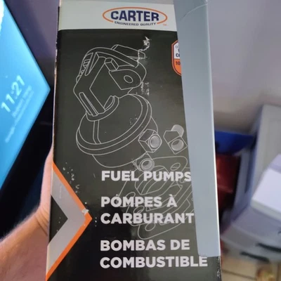 Bomba de combustible mecánica Carter M6955 para Chevrolet Corvette 1977-1981 Foto 1 de 4