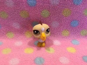 Littlest Pet Shop Lps Pet Giallo PELICAN BIRD PET Occhi Verdi Nuovo! Hasbro - Foto 1 di 4