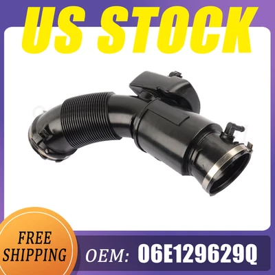 Air Intake Inlet Hose for AUDI A4 B8 8K S4 A5 S5 2010-2017 3.0 V6 06E129629Q US Foto 1 de 4