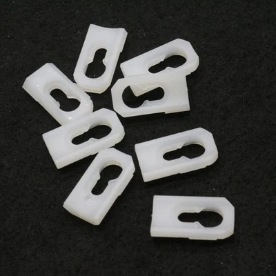 10 Piezas Nylon Blanco Landau Top Moldura Clip Retenedor Ajuste GM AMC Cadillac 7731589 Foto 1 de 4
