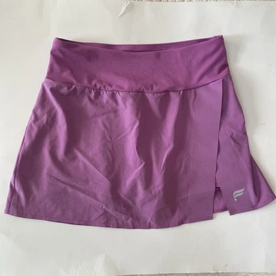 Fabletics Skort Talla Pequeña Cintura Elástica 28” Púrpura Atlético Tenis Pickleball Foto 1 de 4